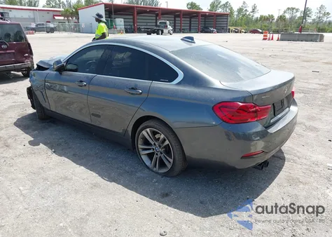 2018 BMW 430I Gran Coupe from USA, damaged, VIN WBA4J1C59JBG77341